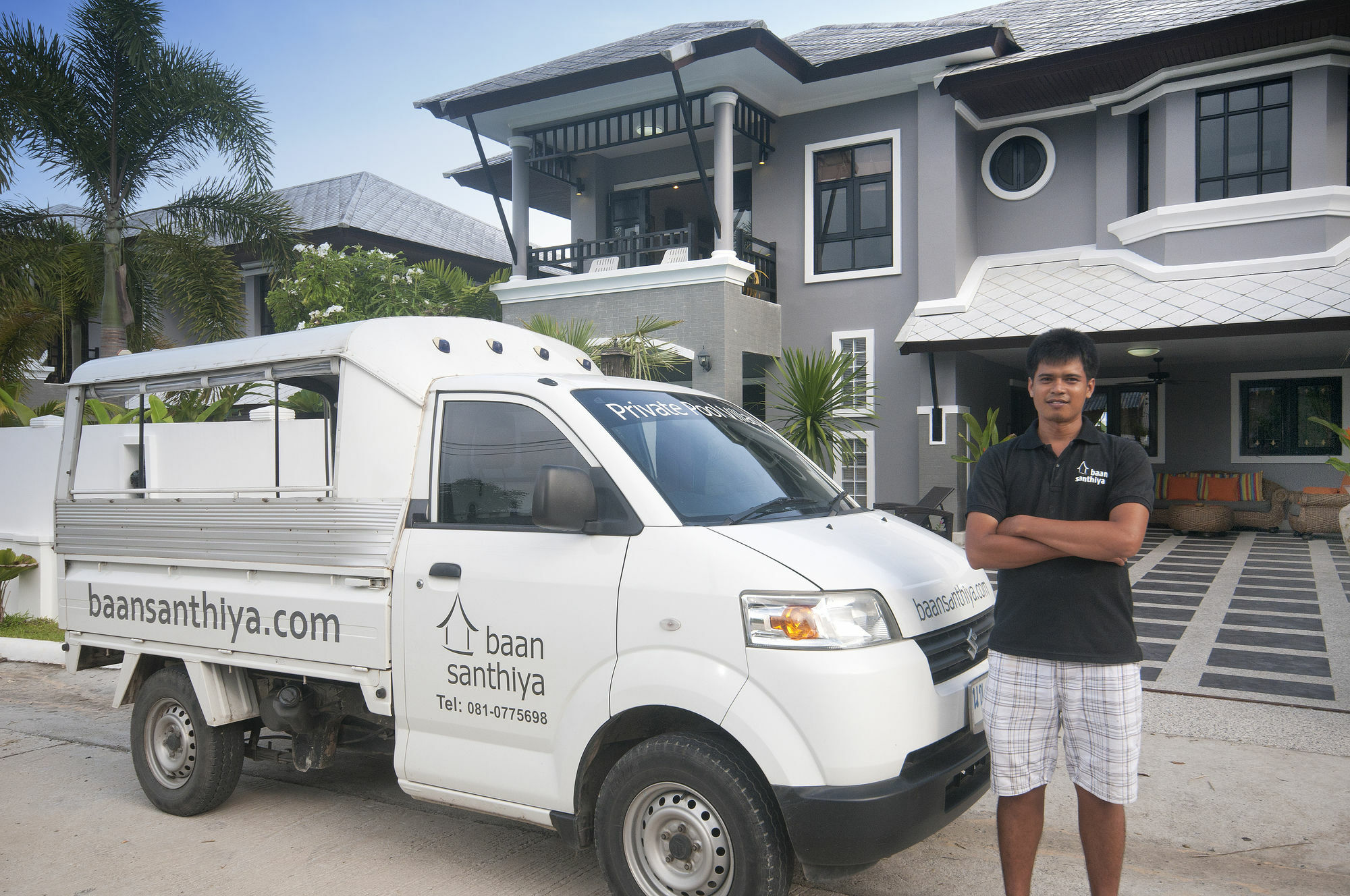 Baan Santhiya Villa 3 Krabi town المظهر الخارجي الصورة